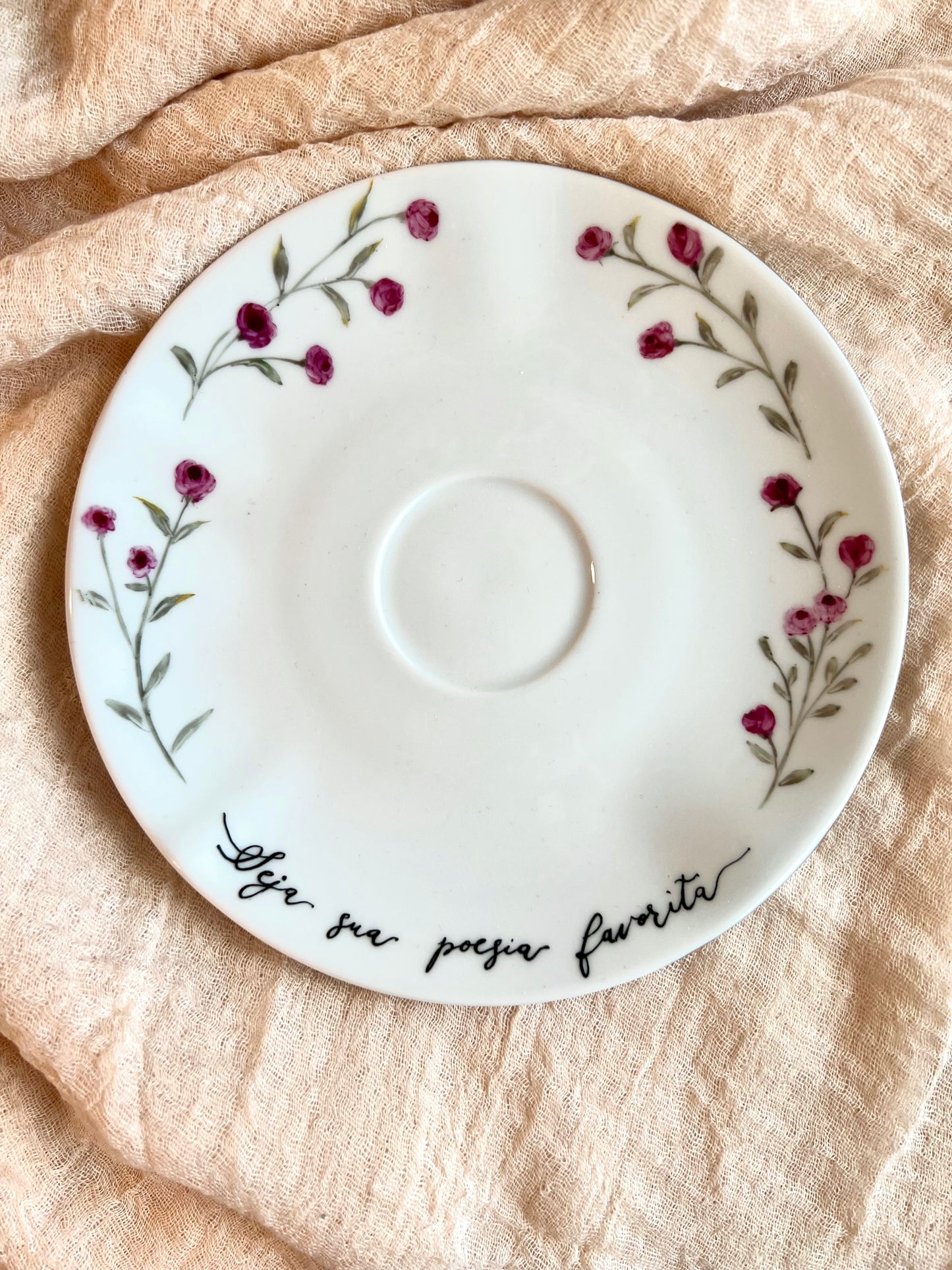 Mug "mini rosas" name
